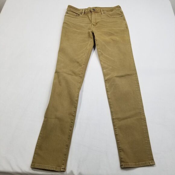 American Eagle AE Mens Skinny Jeans Size 29x32 Beige Tan Next Level Flex - Picture 11 of 11